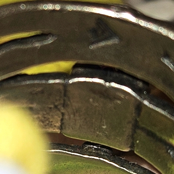 SILPADA vintage 925 sterling silver flower ring with garnet stone - Picture 4 of 8